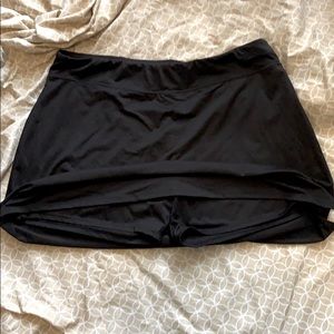 Black women’s skort shorts
